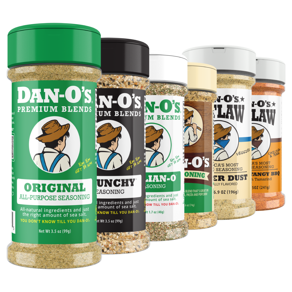 Pure Flavor 6 Bottle Combo - Original, Crunchy, Italian-O, Cheesoning, Butter Dust, and Sweet & Tangy BBQ