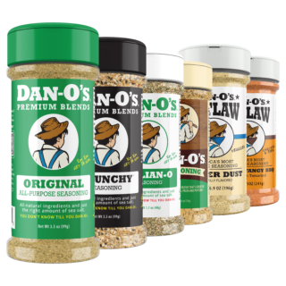Pure Flavor 6 Bottle Combo - Original, Crunchy, Italian-O, Cheesoning, Butter Dust, and Sweet & Tangy BBQ