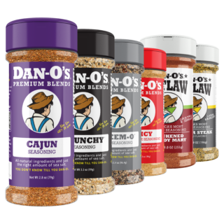 Steak Lovers 6 Bottle Combo - Cajun, Crunchy, Preem-O, Spicy, Blackened Bloody Mary, & Butter Steak