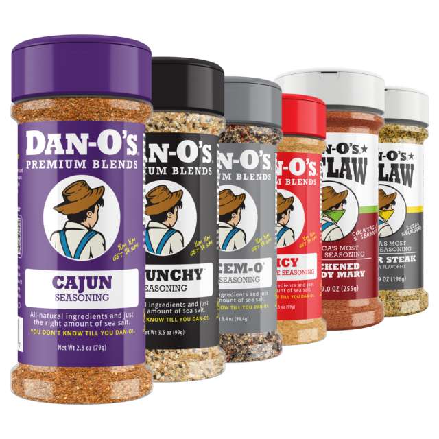 Dan’s Perfect Pairings - Steak Lovers Combo - Cajun, Crunchy, Preem-O, Spicy, Blackened Bloody Mary, & Butter Steak