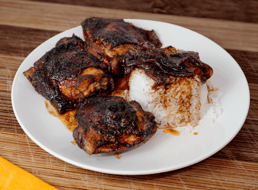 Adobo Chicken Thighs