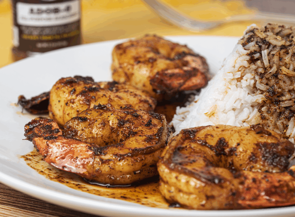Adobo Shrimp & Rice