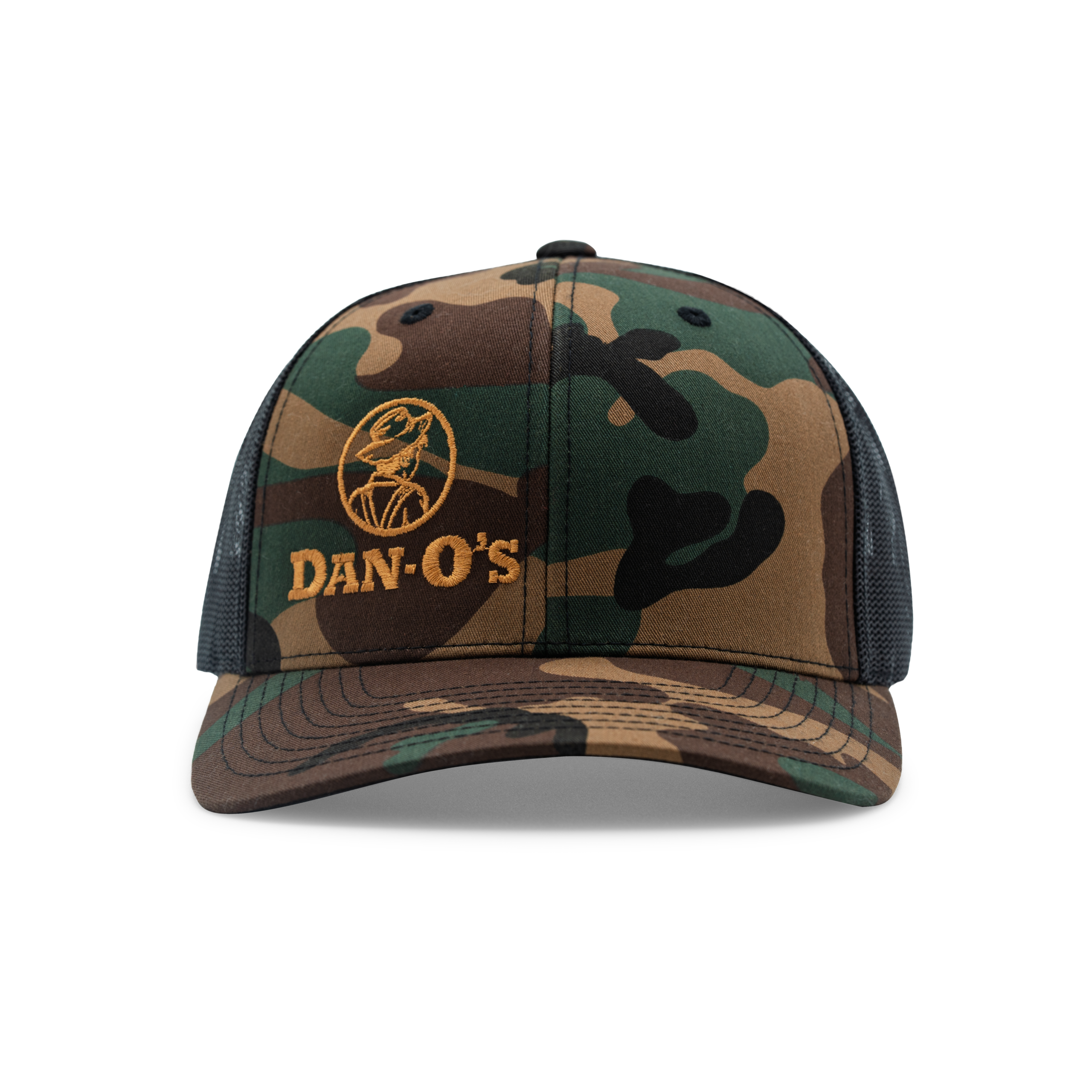 Camo Dan-O’s Logo Hat (Front)