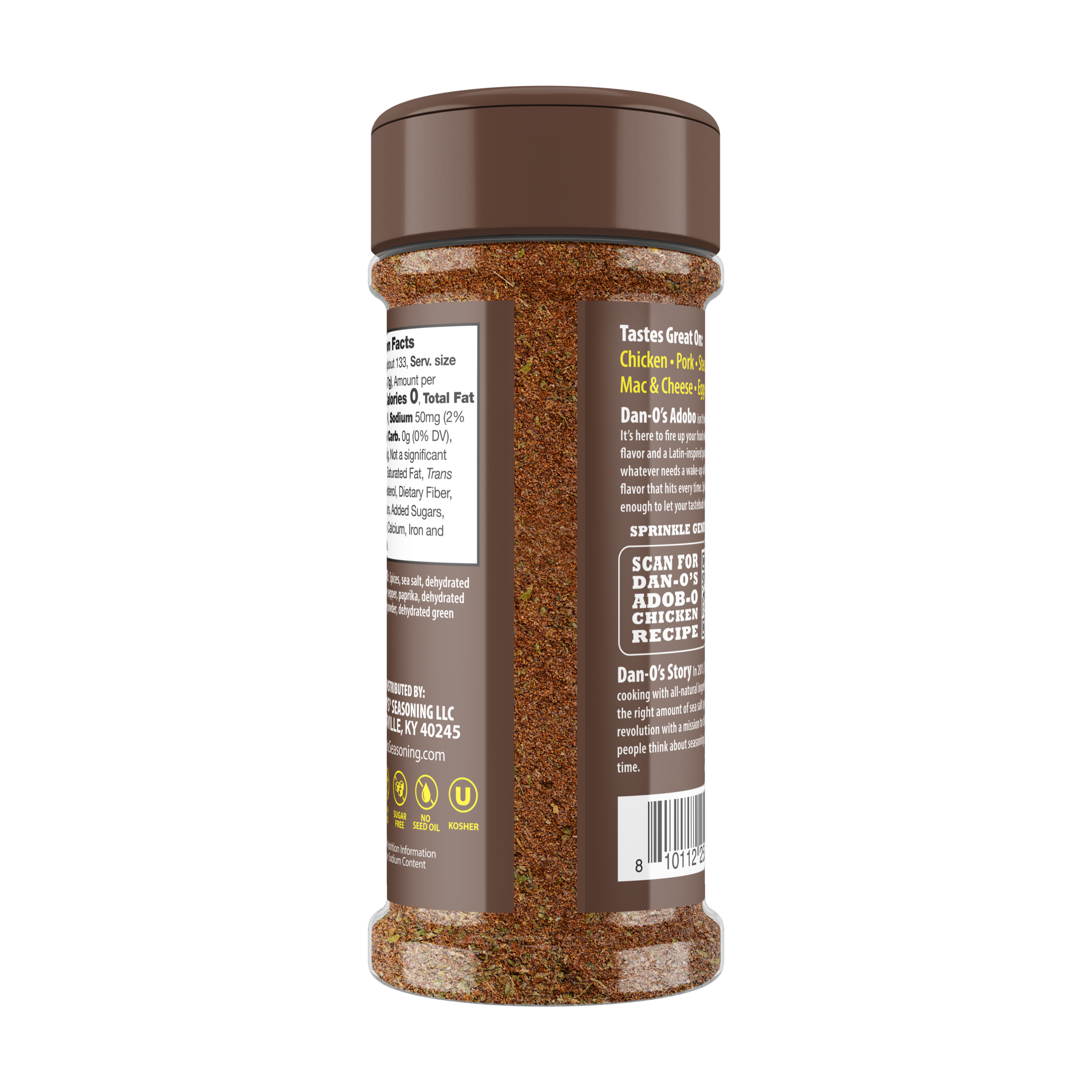 Adob-O Seasoning - Small Bottle (Back)