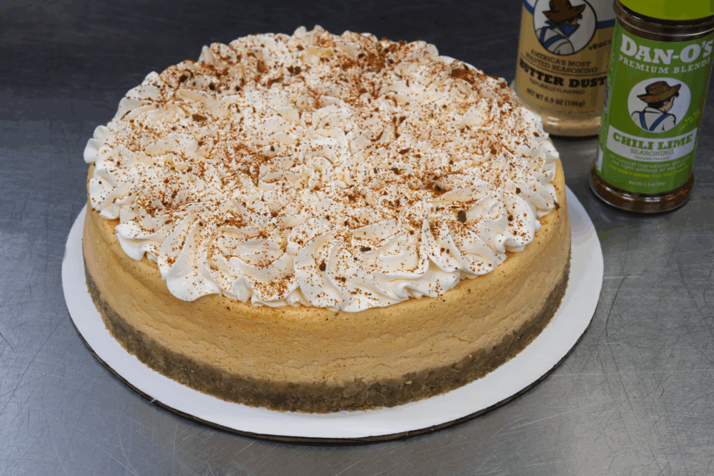 Mango Chili Lime Cheesecake