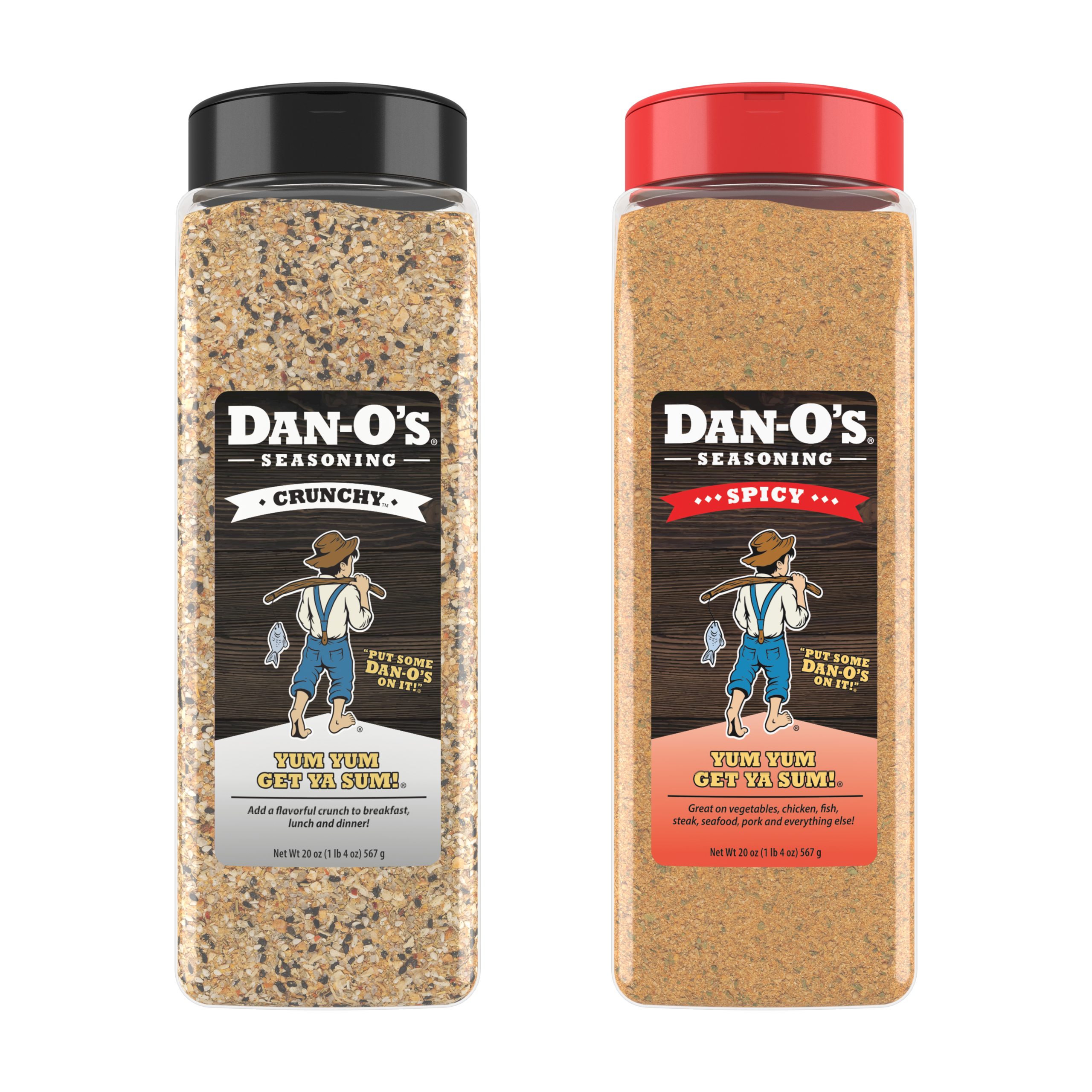 Large 2 Bottle Combo - Crunchy & Spicy