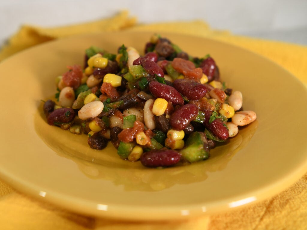 Mexi-Ranch Bean Salad