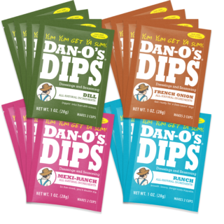 16 Dip Variety Pack - Dill, French Onion, Mexi-Ranch, Ranch (2 Each)