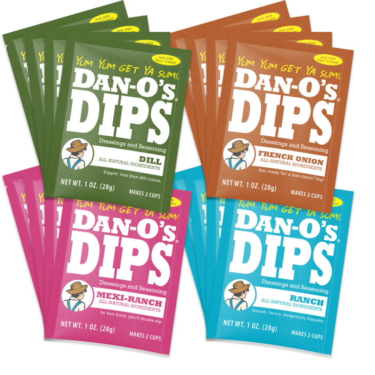 16 Dip Variety Pack - Dill, French Onion, Mexi-Ranch, Ranch (4 Each ...