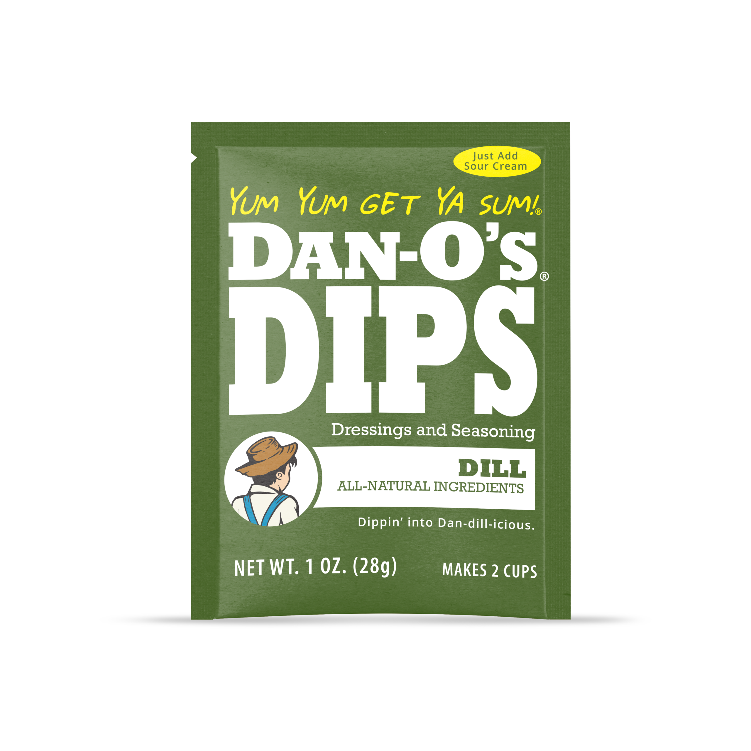 Dill Dip Mix Packet (Front)