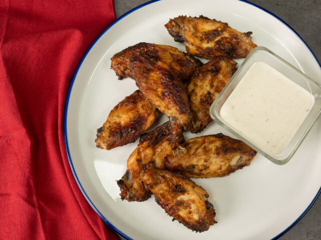 Crispy Ranch Chicken Wings