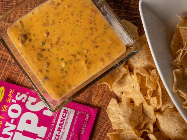 Five Ingredient Chunky Mexi-Ranch Queso