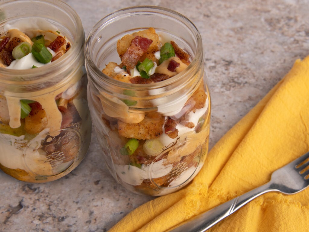 Party Tater Tots in a Jar