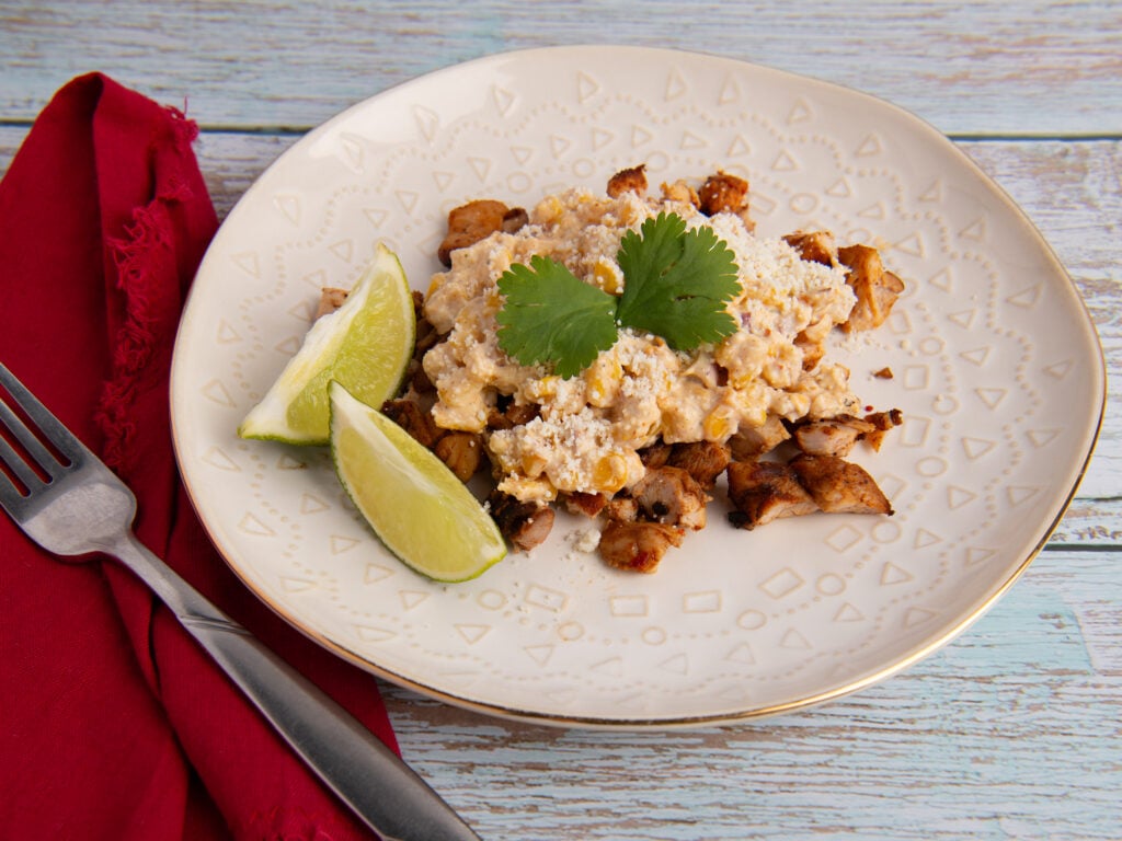 Street Corn Chicken Bowl
