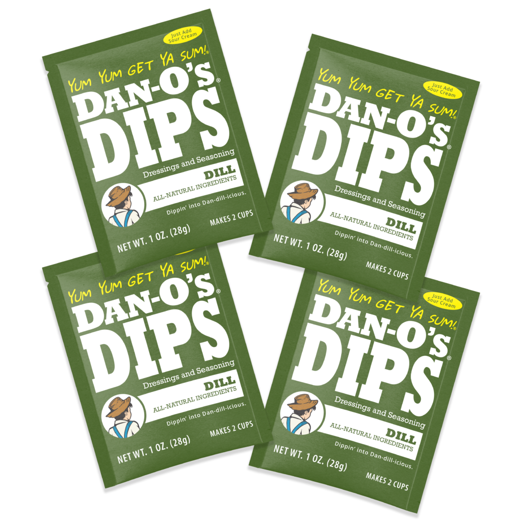 Dill Dip Mix Packets – 4 Pack