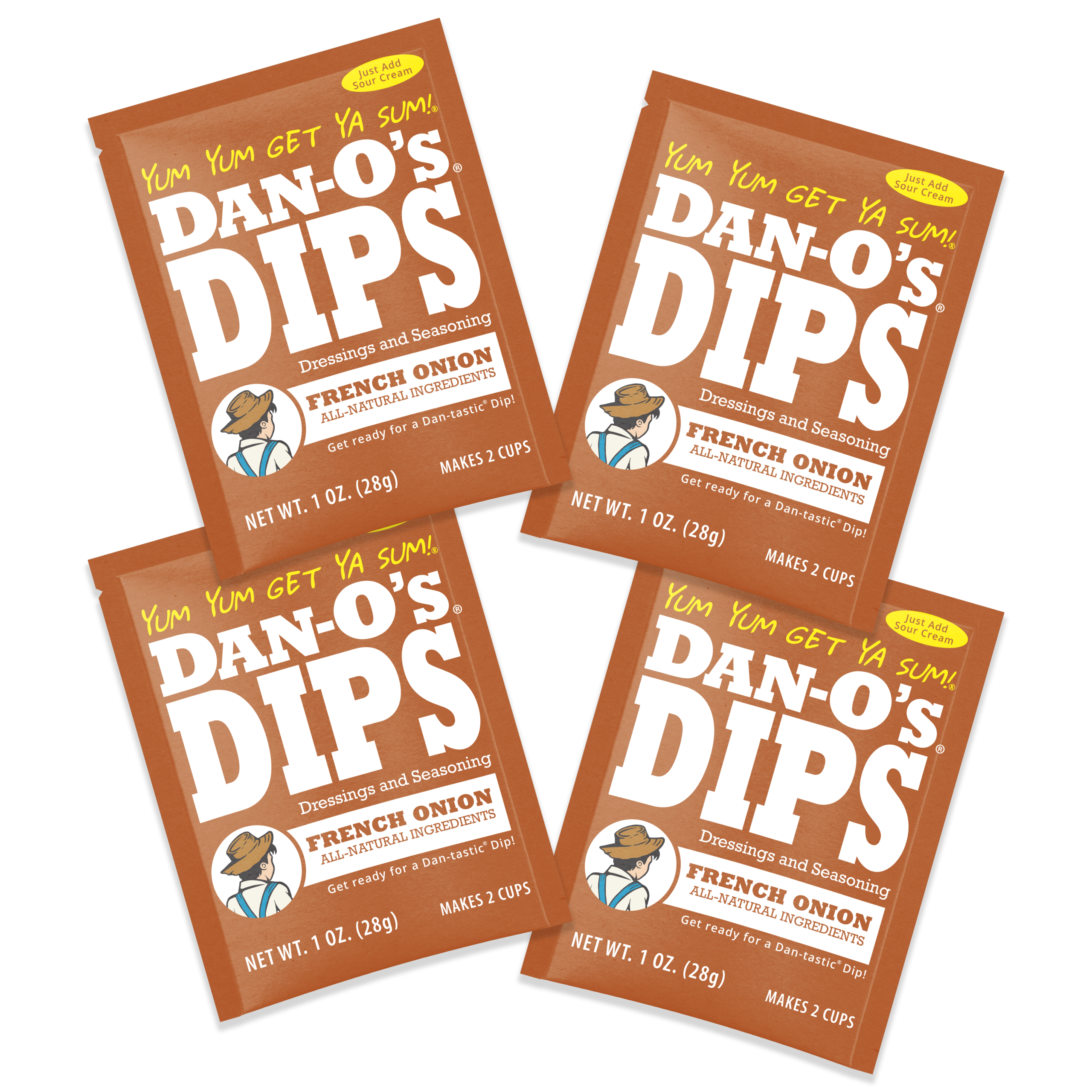 French Onion Dip Mix Packets - 4 Pack