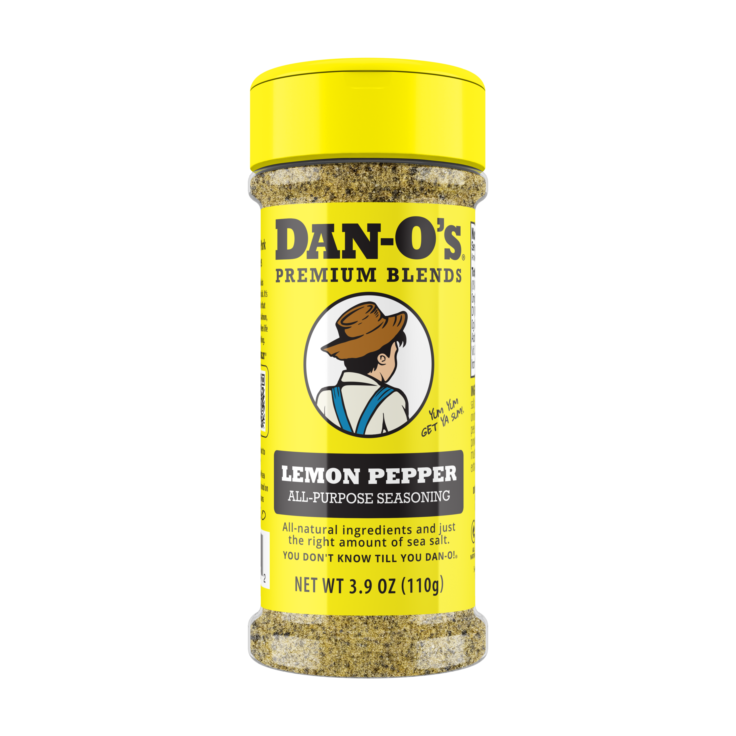 Lemon Pepper Seasoning - Small Bottle (Front)