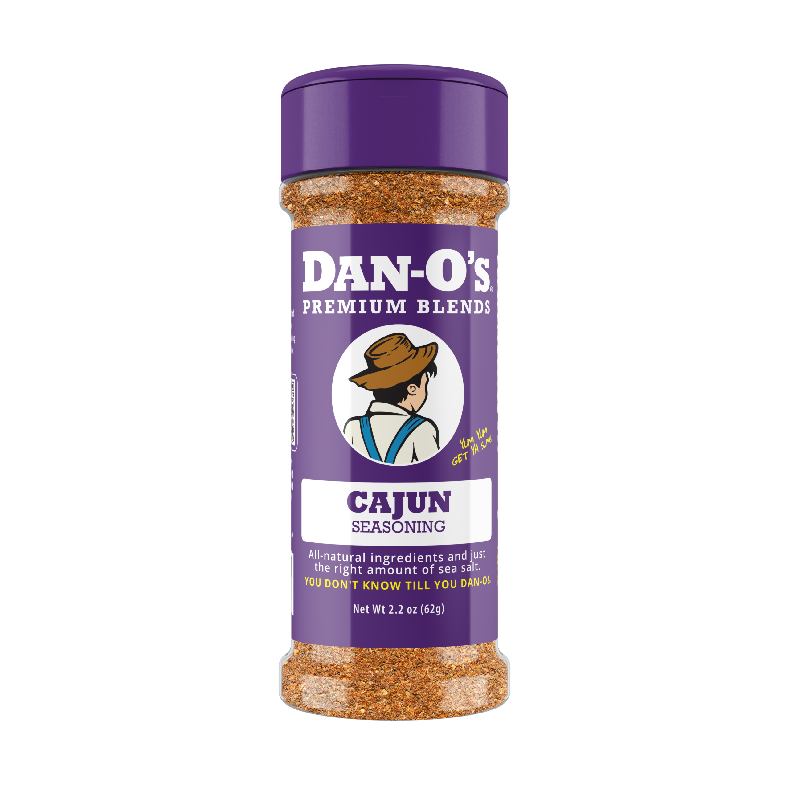 Cajun Seasoning - Online Exclusive Size Bottle (Front)