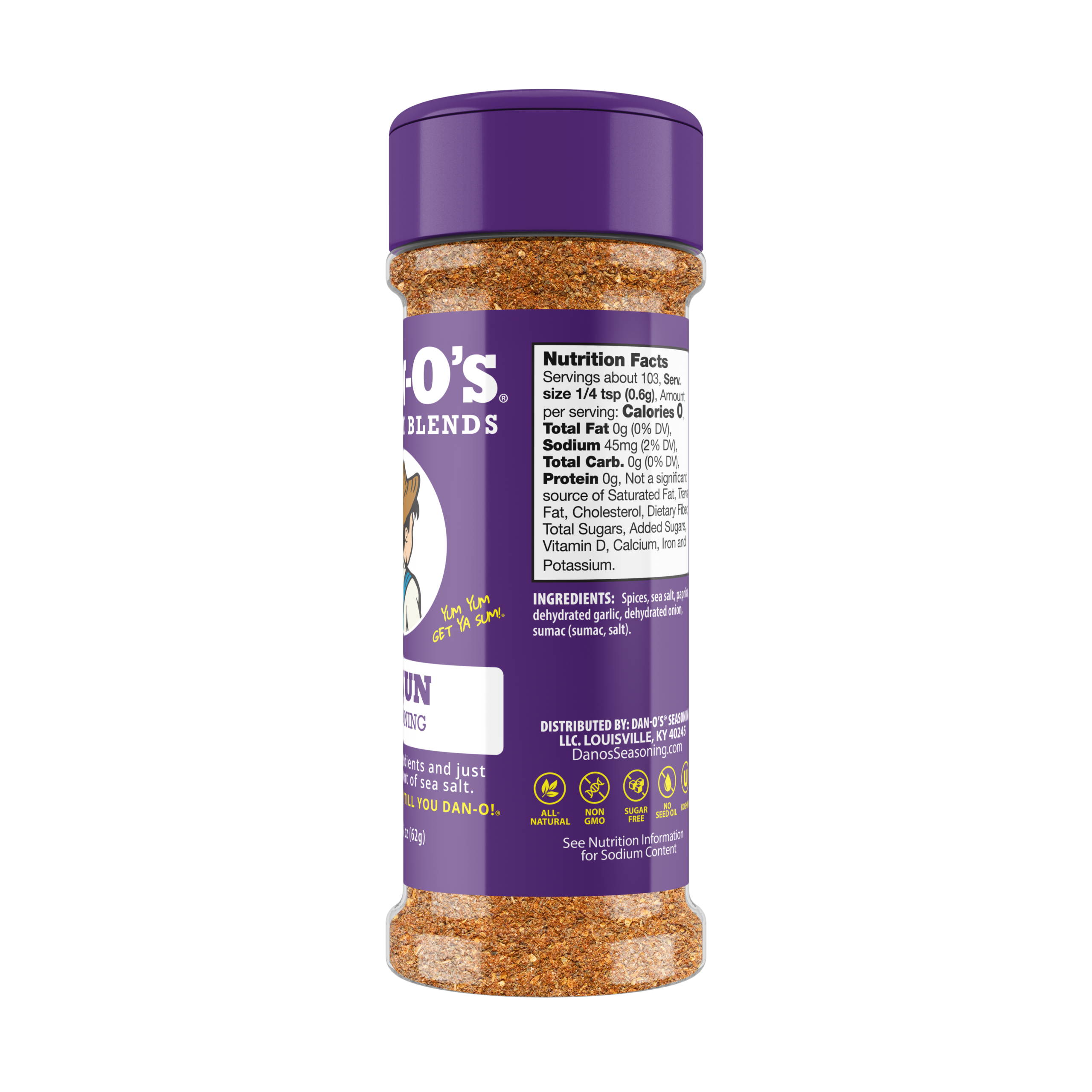 Cajun Seasoning - Online Exclusive Size Bottle (Right)
