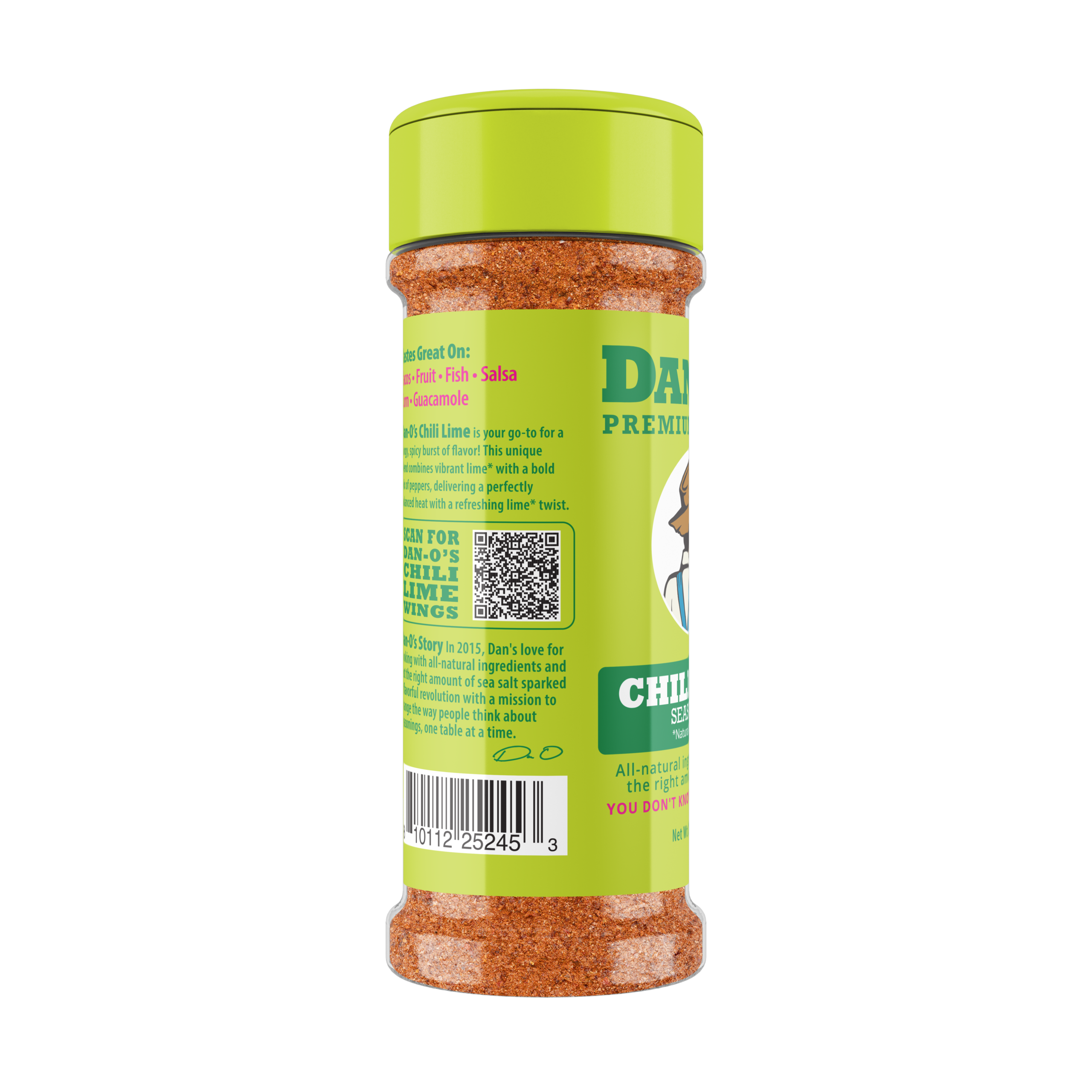 Chili Lime Seasoning - Online Exclusive Size Bottle (Left)