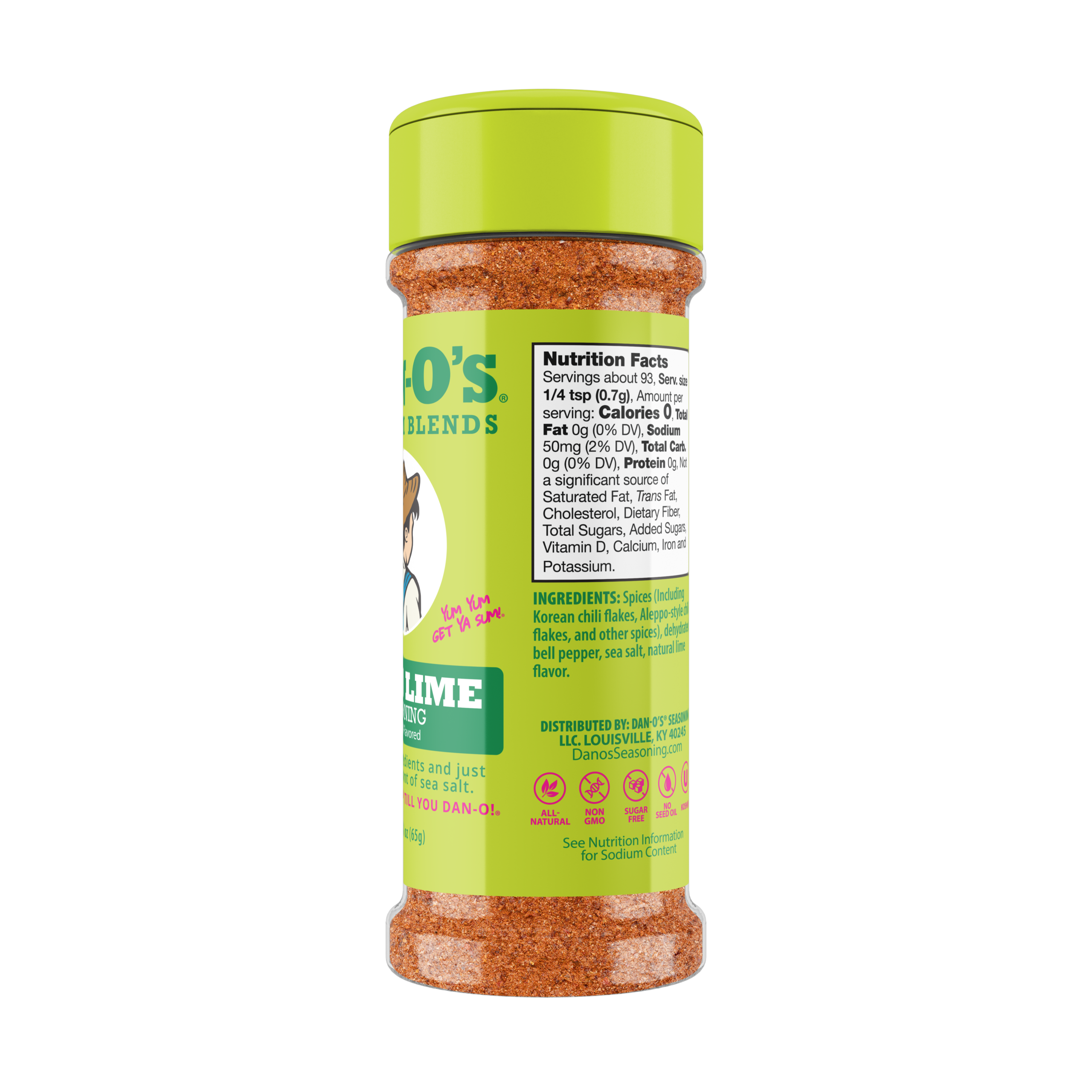 Chili Lime Seasoning - Online Exclusive Size Bottle (Right)