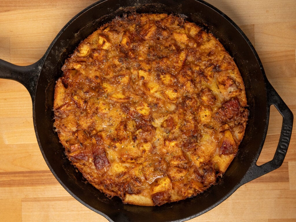 Dan-O’s Chili Lime Peach Cobbler