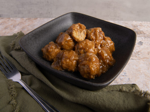 Irish Meatballs with Guinness Gravy
