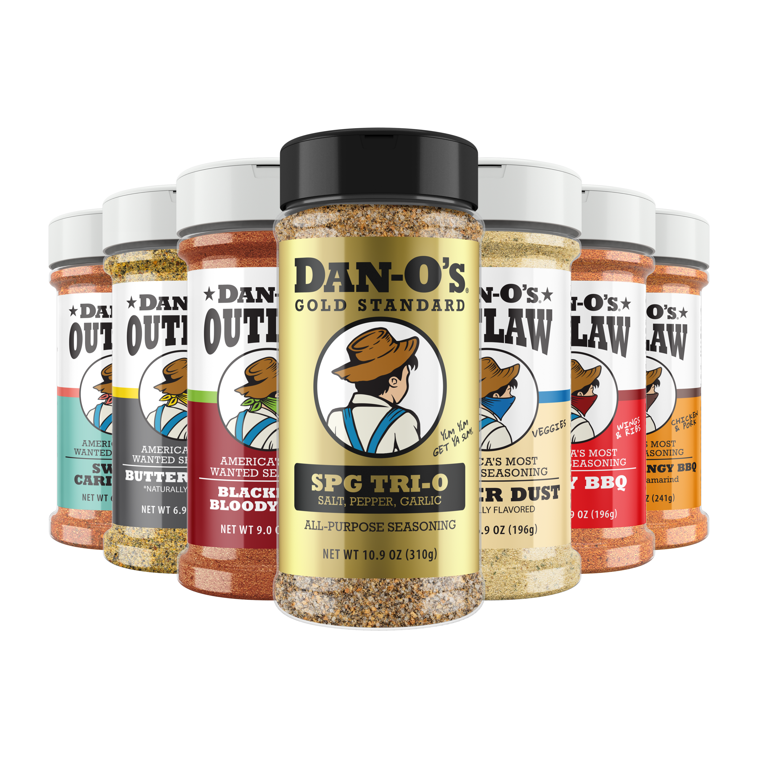 Pitmaster Pack - All 6 Outlaws + SPG Tri-O