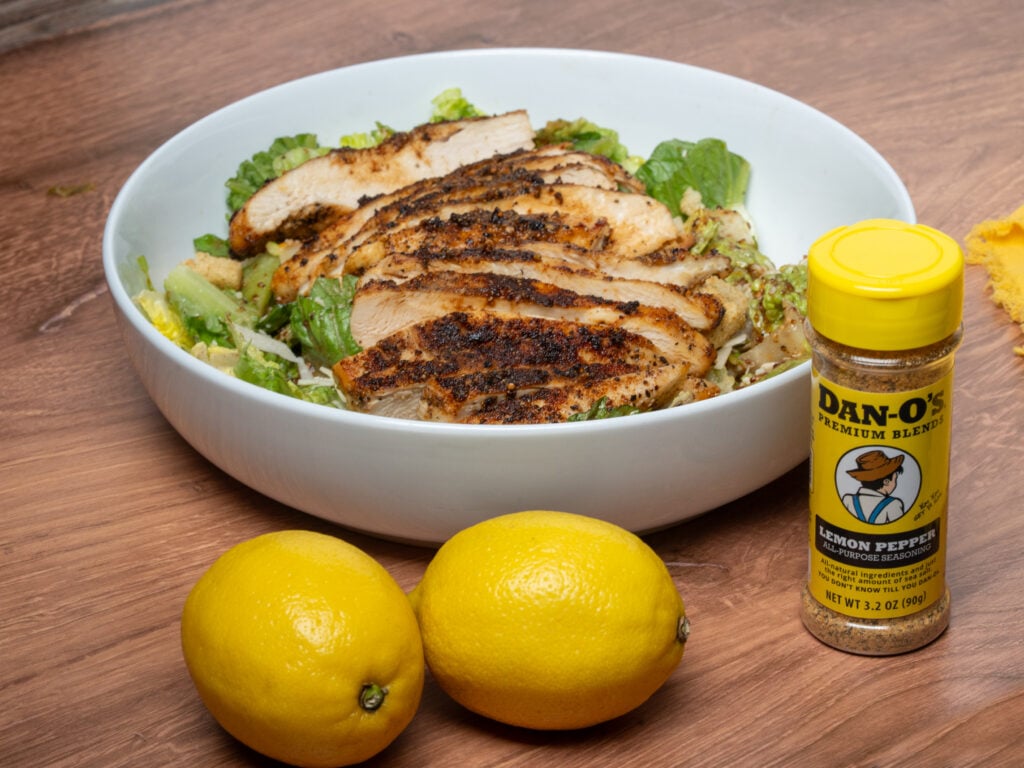 Chicken Salad with Homemade Lemon Pepper Vinaigrette