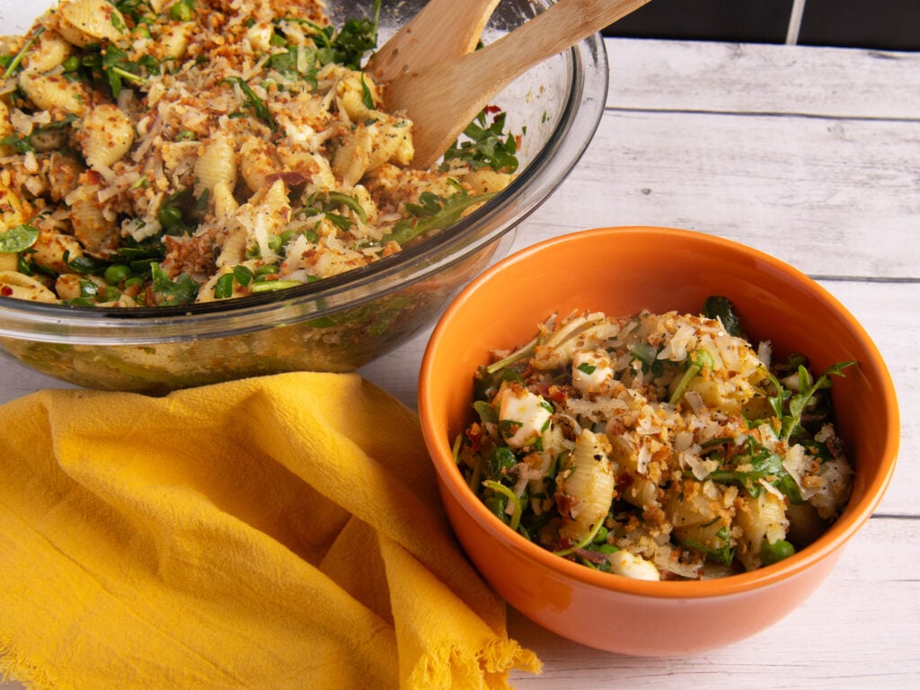 Lemon Pesto Pasta Salad