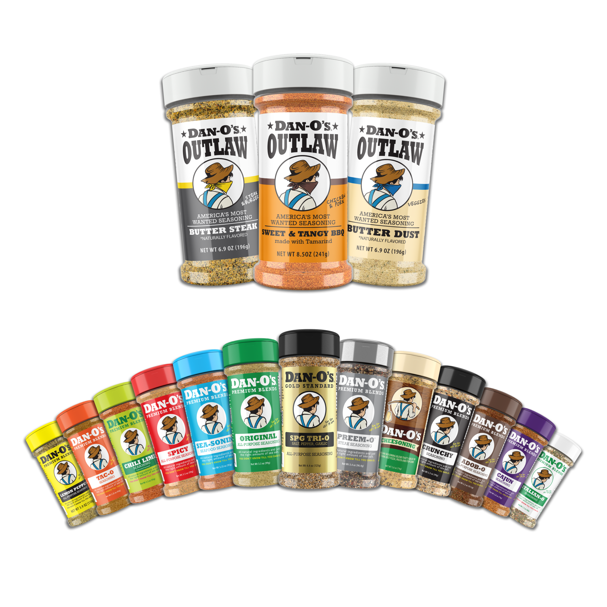 Fan Favorites Seasoning Bundle - 16 Flavors