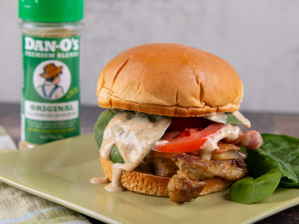 Chicken and Ranch Burger