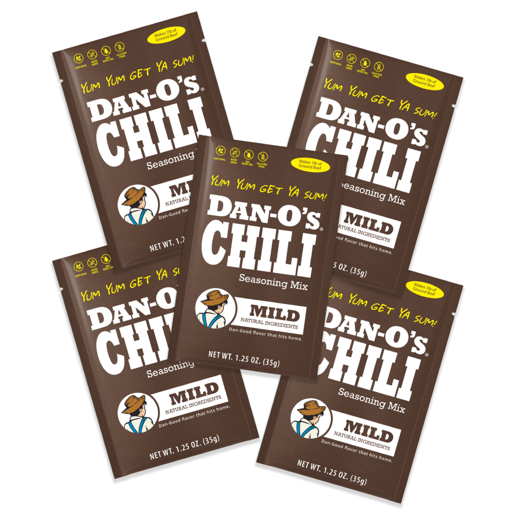 Mild Chili Seasoning 5-Pack