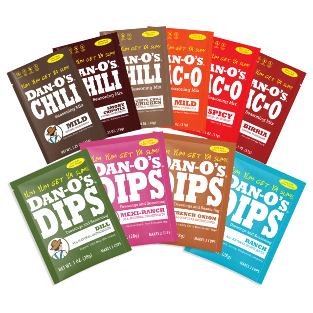 Tac-O, Chili & Dip Mix Sampler 10-Pack