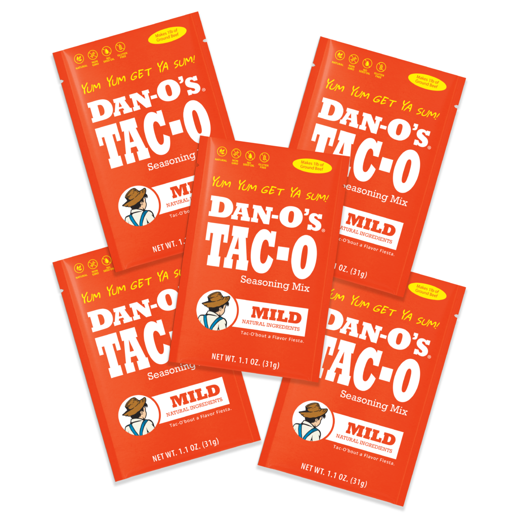 Mild Tac-O Seasoning 5-Pack