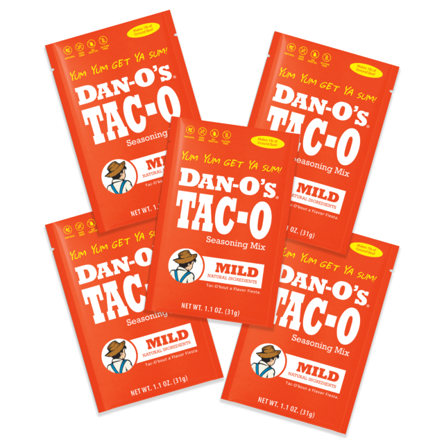 Mild Tac-O Seasoning 5-Pack