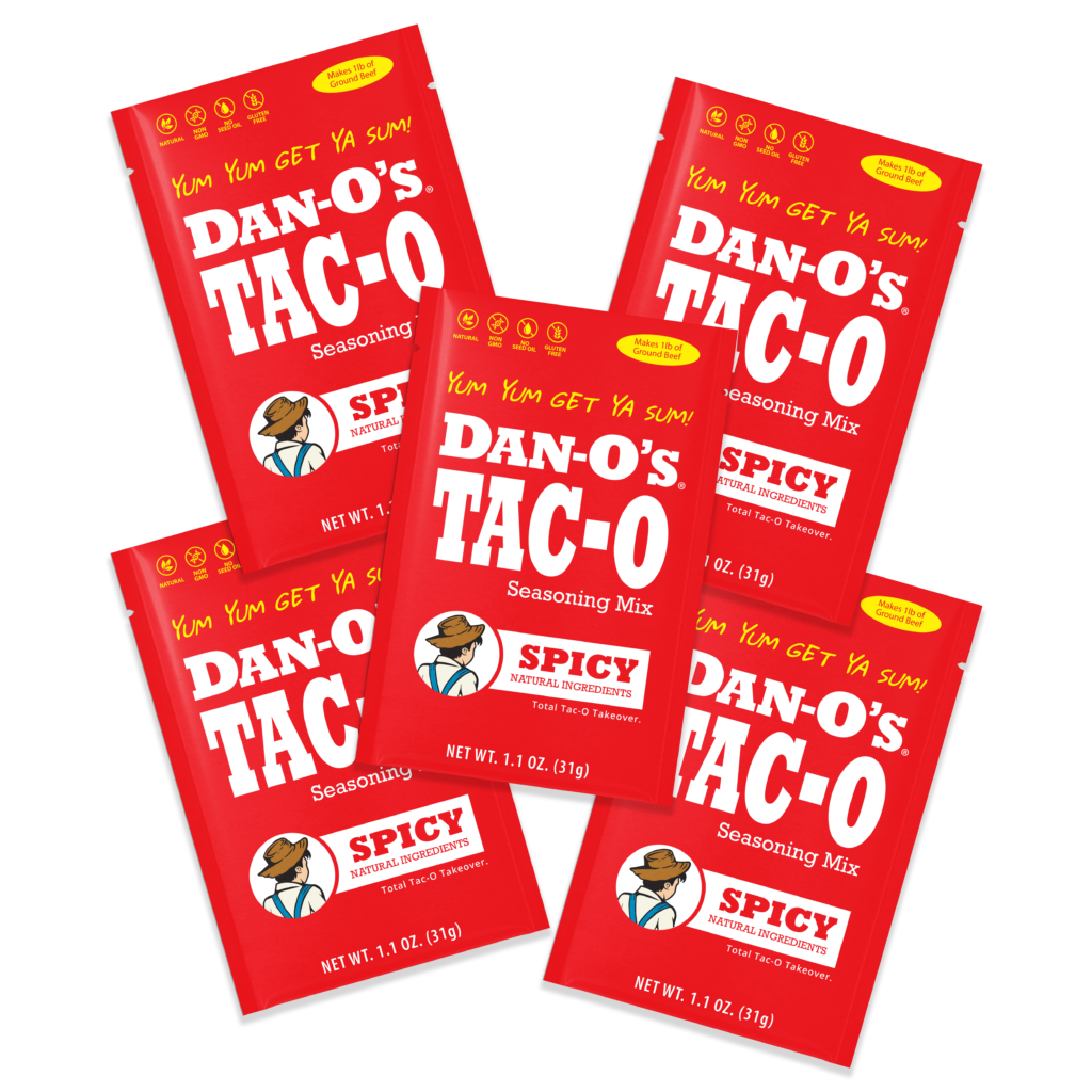 Spicy Tac-O Seasoning 5-Pack