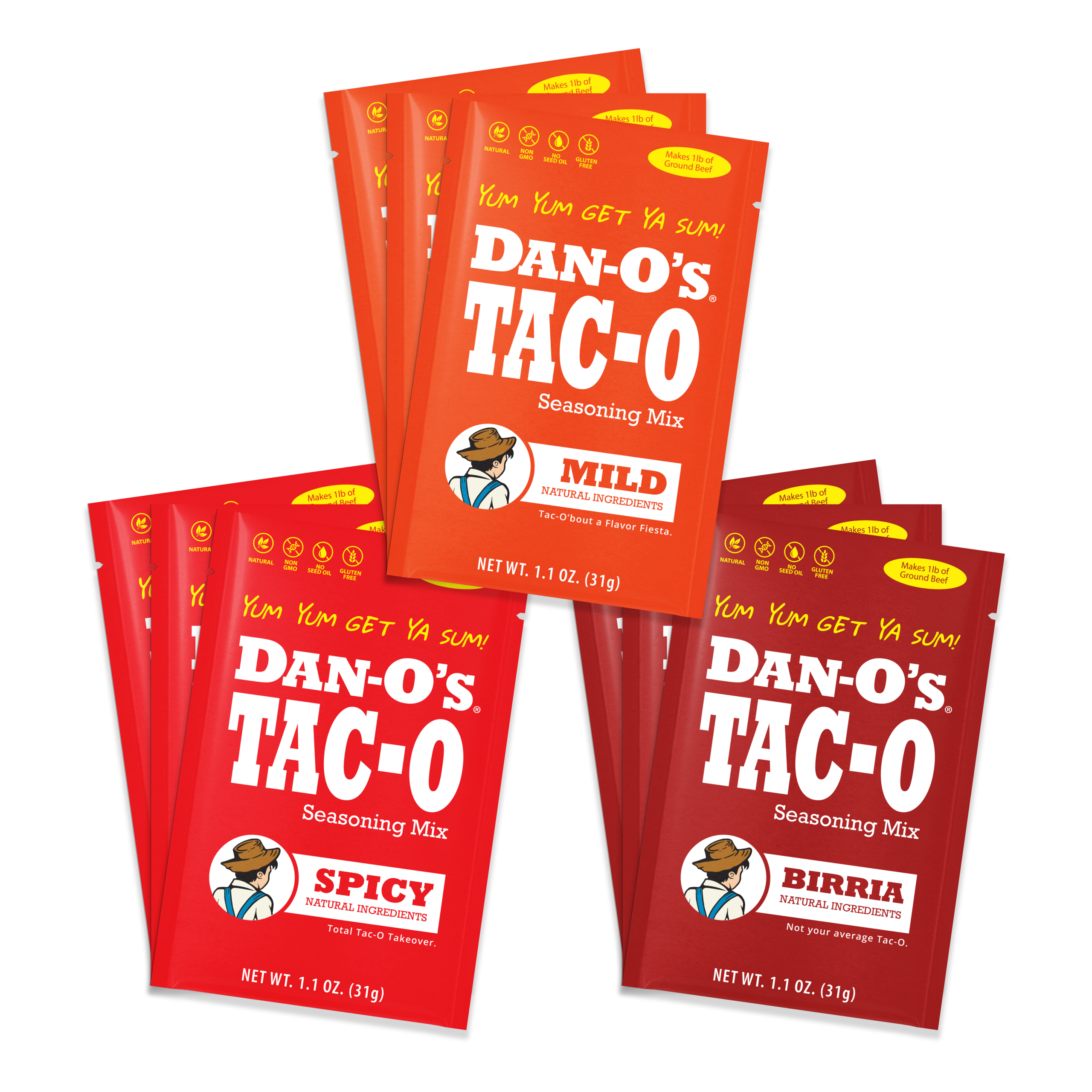 Tac-O Seasoning Variety 9-Pack