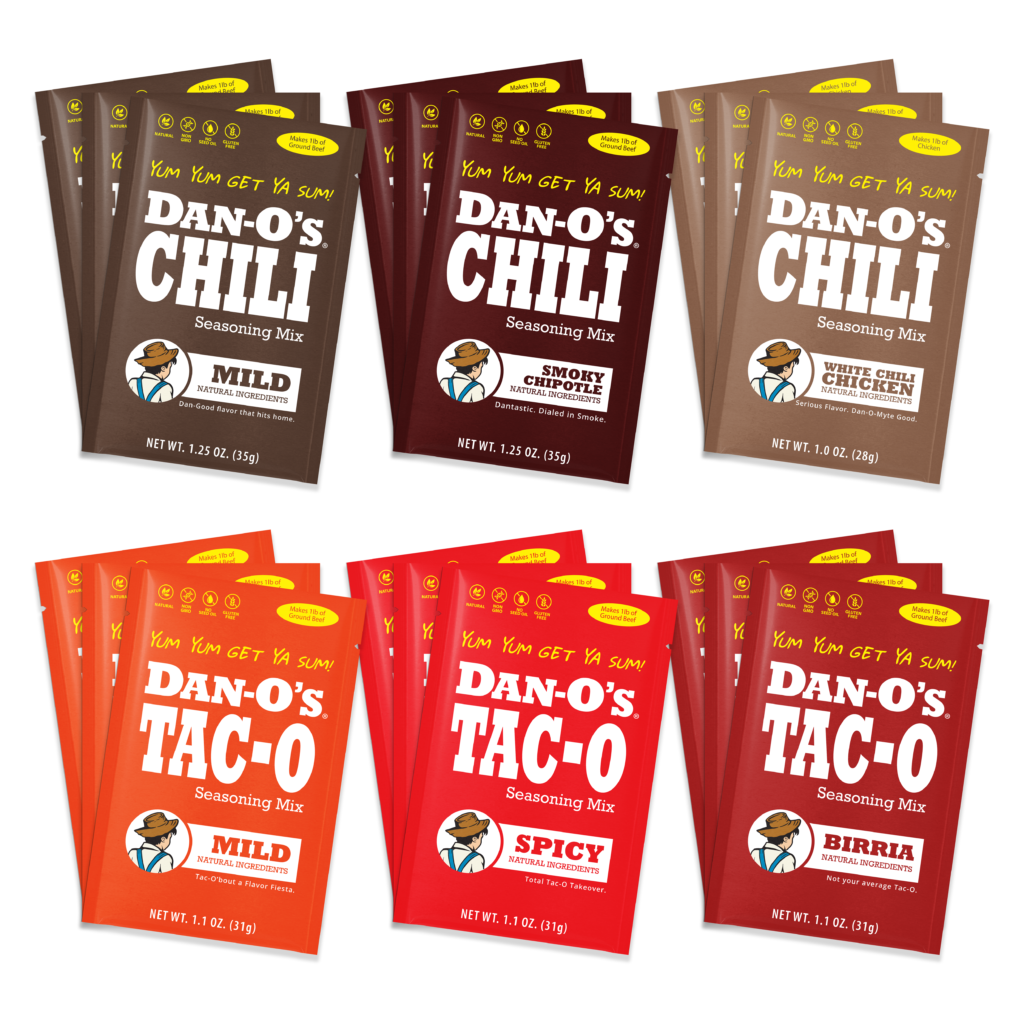 Tac-O & Chili Seasoning Variety 18-Pack